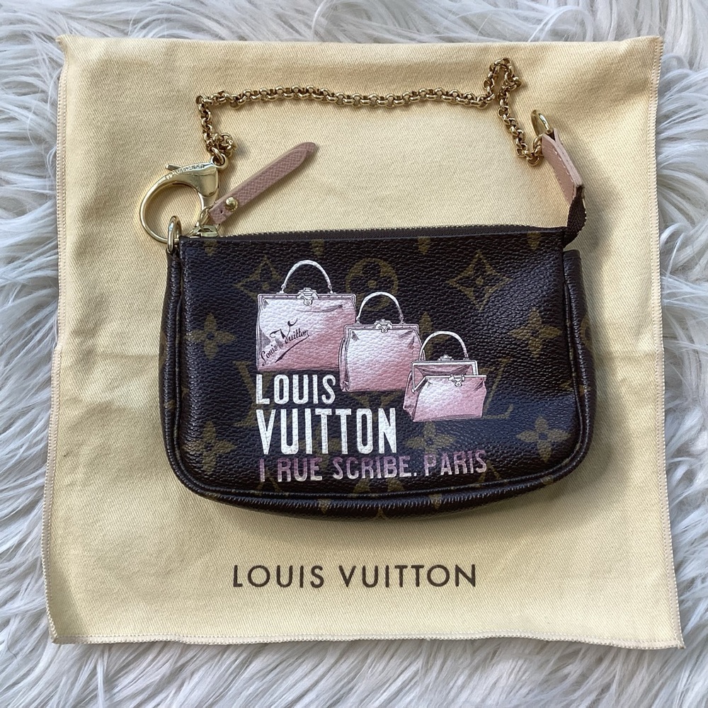 Louis Vuitton Rue Scribe Mini Pouch - Picture 1 of 10